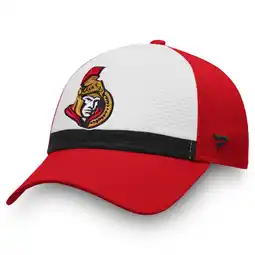 Walmart Men's Fanatics White/Red Ottawa Senators Breakaway Current Jersey Flex Hat offer