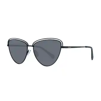 Walmart POLAROID CORE BLACK Sunglasses CAT EYE 57/15 offer