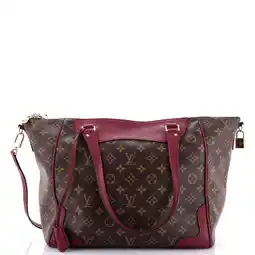 Walmart Pre-Owned Estrela NM Handbag Monogram Canvas with Leather By Rebag offer