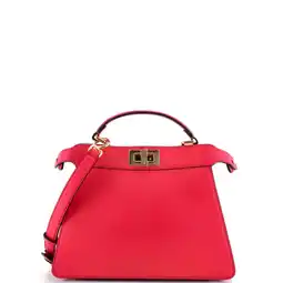 Walmart Pre-Owned Peekaboo ISeeU Bag Leather Small By Rebag offer
