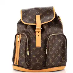 Walmart Pre-Owned Bosphore Backpack Monogram Canvas By Rebag offer