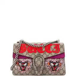 Walmart Pre-Owned Dionysus Bag Embroidered GG Coated Canvas Small offer