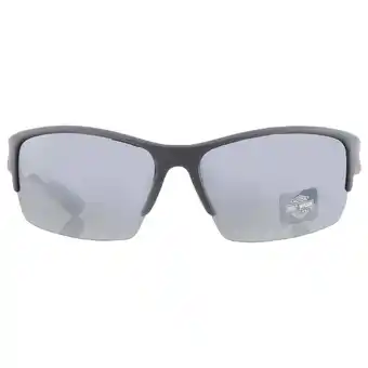 Walmart Harley-Davidson Men's Angular Wrap Sunglasses, Gray Frames & Smoke Mirror Lenses, Harley Davidson offer