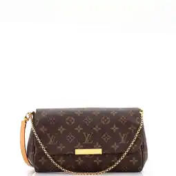 Walmart Pre-Owned Favorite Handbag Monogram Canvas MM By Rebag offer