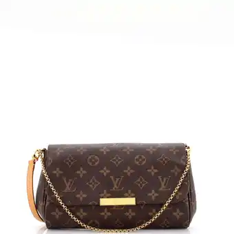 Walmart Pre-Owned Favorite Handbag Monogram Canvas MM By Rebag offer