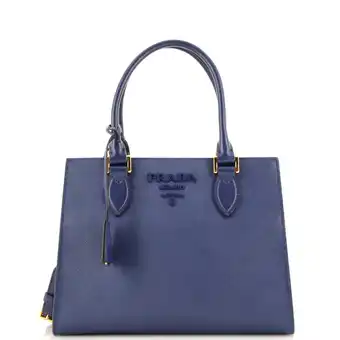 Walmart Pre-Owned Monochrome Tote Saffiano with City Calf Small By Rebag offer