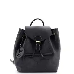 Walmart Pre-Owned Montsouris NM Backpack Monogram Empreinte Leather PM By Rebag offer