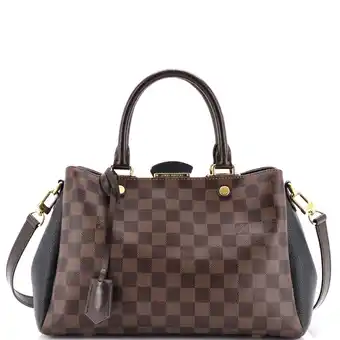 Walmart Pre-Owned Brittany Handbag Damier By Rebag offer