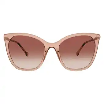 Walmart CAROLINA HERRERA Sunglass frames HER 0091/S WOMAN 56.000/20.000/145.000 L93 PEACH HAVANA offer