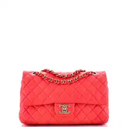 Walmart Pre-Owned Classic Soft Flap Bag Quilted Lambskin Medium By Rebag offer