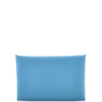 Walmart Pre-Owned Calvi Duo Card Holder Verso Epsom By Rebag offer