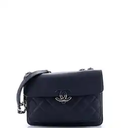 Walmart Pre-Owned CC Box Flap Bag Quilted Calfskin Small By Rebag offer