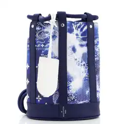 Walmart Pre-Owned Randonnee Backpack Limited Edition Monogram Bandana Leather PM By Rebag offer