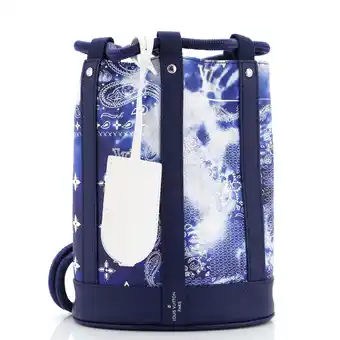 Walmart Pre-Owned Randonnee Backpack Limited Edition Monogram Bandana Leather PM By Rebag offer