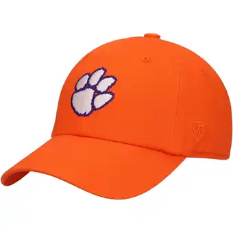 Walmart Men's Top of the World Orange Clemson Tigers Champ Washed Adjustable Hat offer