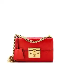 Walmart Pre-Owned Padlock Shoulder Bag Guccissima Leather Small by Rebag offer