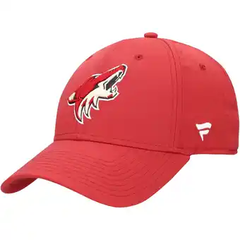 Walmart Men's Fanatics Garnet Arizona Coyotes Core Alpha Adjustable Hat offer