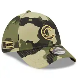 Walmart Men's New Era Camo Chicago Cubs 2022 Armed Forces Day 39THIRTY Flex Hat offer