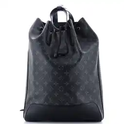 Walmart Pre-Owned Explorer Backpack Monogram Eclipse Canvas By Rebag offer