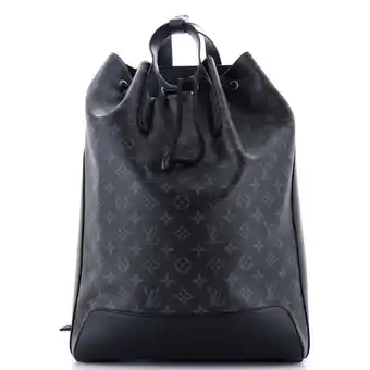 Walmart Pre-Owned Explorer Backpack Monogram Eclipse Canvas By Rebag offer