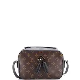 Walmart Pre-Owned Saintonge Handbag Monogram Canvas with Leather offer