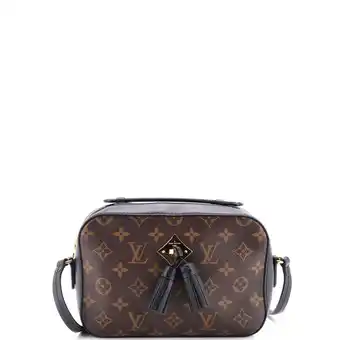 Walmart Pre-Owned Saintonge Handbag Monogram Canvas with Leather offer