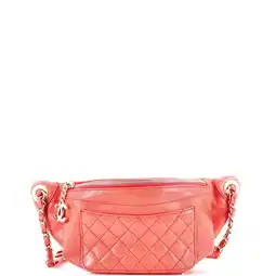 Walmart Pre-Owned Bi Classic Waist Bag Quilted Lambskin By Rebag offer