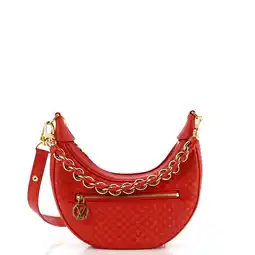 Walmart Pre-Owned Loop Handbag Nanogram Embossed Leather By Rebag offer