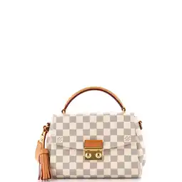 Walmart Pre-Owned Croisette Handbag Damier By Rebag offer