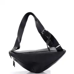 Walmart Pre-Owned Triangle Zip Backpack Leather By Rebag offer