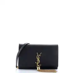 Walmart Pre-Owned Classic Monogram Tassel Crossbody Bag Leather Small By Rebag offer