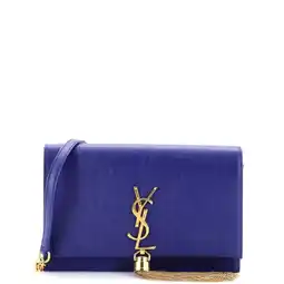 Walmart Pre-Owned Classic Monogram Tassel Chain Wallet Leather By Rebag offer