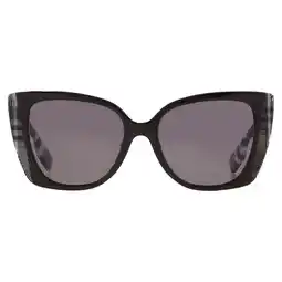 Walmart Sunglasses Burberry BE 4393 F 405181 Meryl Black/Check White Black offer