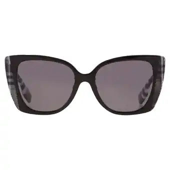 Walmart Sunglasses Burberry BE 4393 F 405181 Meryl Black/Check White Black offer