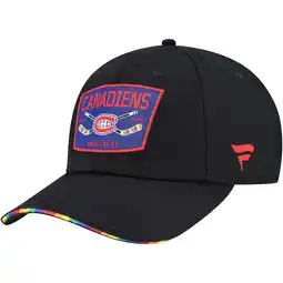 Walmart Men's-Fanatics Black Montreal Canadiens HIFE Adjustable Hat offer