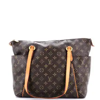 Walmart Pre-Owned Totally Handbag Monogram Canvas MM By Rebag offer