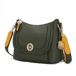 Walmart MKF Collection Maggie Women Crossbody Bag Vegan Leather, Shoulder Handbag Purse by Mia K offer