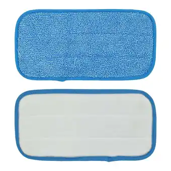 Walmart LIJCC Reusable Mop Pad 2pc 2Pcs Reusable Mop Pad Pads Cloth Cleaning Tools for WetJet Flat Mop offer