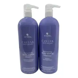 Walmart Alterna Caviar Anti Aging Restructuring Bond Repair Damaged Hair Shampoo & Conditioner 33 oz offer