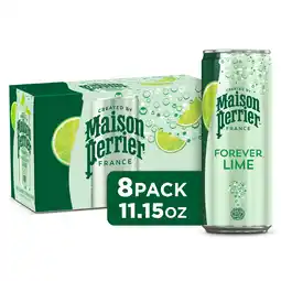 Walmart Maison Perrier Forever Lime Flavored Sparkling Water, 11.15 FL OZ Ca 11.15 fl oz offer