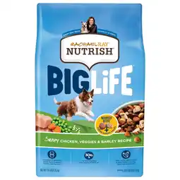 Walmart Rachael Ray Nutrish Big Life Savory Chicken, Veggies & Barley Recipe Dry Dog Food, 14 lb. Bag offer