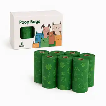 Walmart Dog Poop Bags Ultra Thick, Leak-Proof, 120 Count (8 Rolls) Eco-Friendly Dog Waste Bags offer