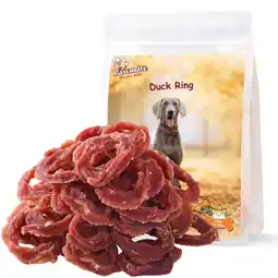 Walmart Pawmate Duck Jerky Dog Treats, Duck Jerky Rings for All Dogs, 23ct Packet offer