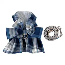 Walmart Jibingyi 1 Set of Cat Harness and Leash JK Skirt Cat Vest Outdoor Pet Leash Adjustable Cat Harness offer