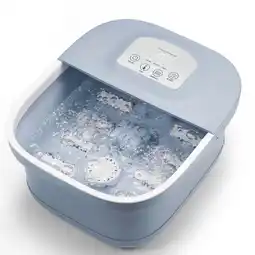 Walmart Foot Spa Bath Massager with Fast Heating, Rich Bubble, Vibration, Rollers, Lower Noise - Blue offer