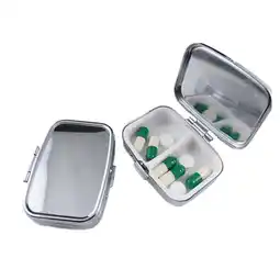 Walmart 1Pc Portable PillBox Medicine Organizer Container Medicine Case Storage Holder offer