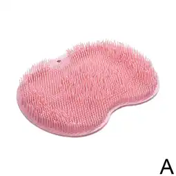 Walmart Silicone Shower Foot Scrubber Back Body Brush Massager Pad Mat Cleaning Bathroom L5U5 offer
