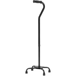Walmart 500 lb Large Base Heavy Duty Quad Cane, Black offer