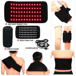 Walmart BaiCH Adjustable Heat & Red Light Massage Mat for Deep Neck & Body Muscle Relax, Back Pain Relief offer