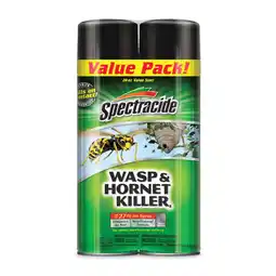 Walmart Spectracide Wasp & Hornet Killer Aerosol, Twin Pack, 20 Ounces offer